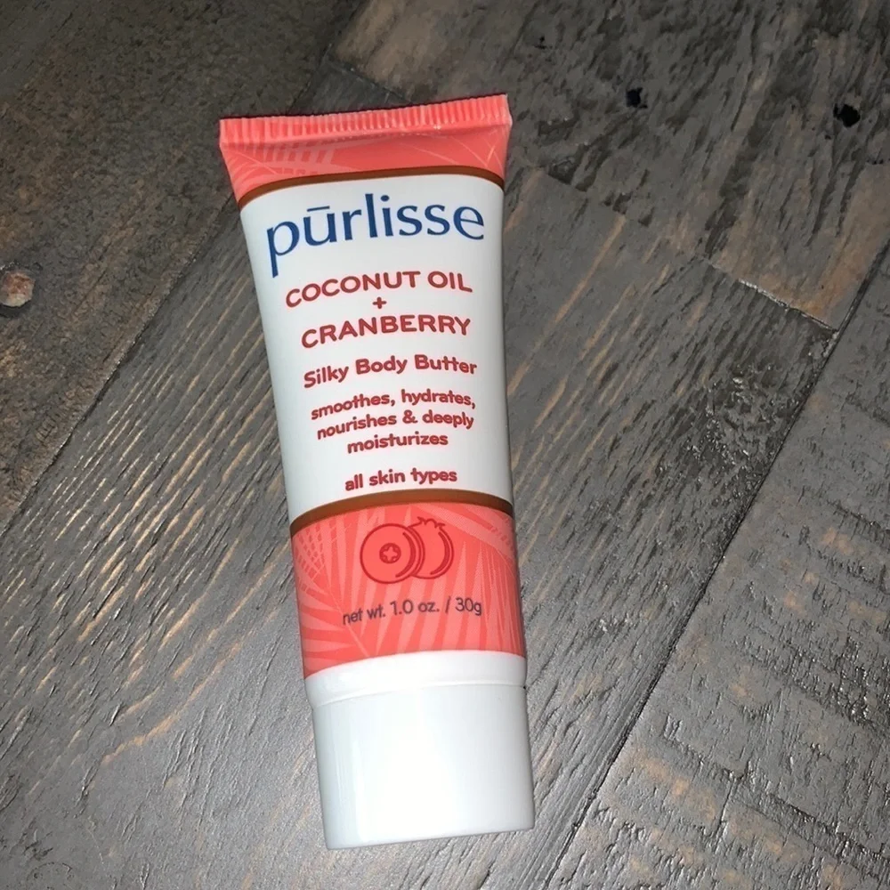 5/$25 Purlisse Coconut & Cranberry‎ Body Butter- NEW